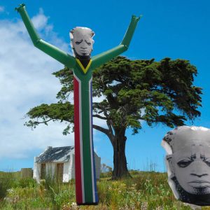 African tribal mask Airpuppet