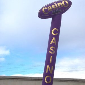Casino topper 25'