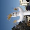 10' Fat Ghost Scarecrow