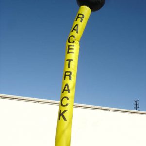 25'  race track topper - lemonade