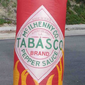 TABASCO BOTTLE CLEARANCE 8'