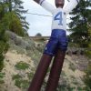 25' sports player blue