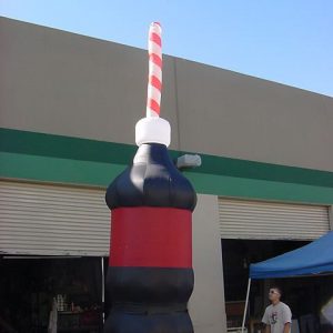 12' BOTTLE WITH STRAW