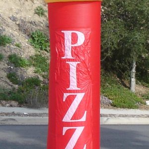 8' Pizza topper