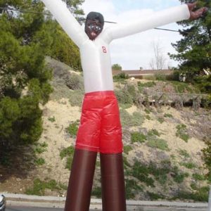 25' sports player red